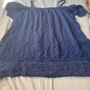 Off the shoulder shirt